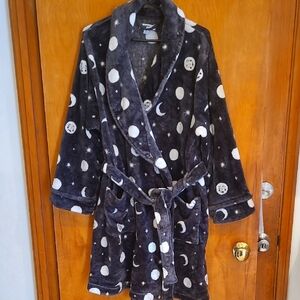 Sonoma Faux Fur Starry Night Robe Adult XL